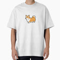 Cute Corgi Butt Fluffy Dog Sticker for Corgi Lovers by NeonNerd Studio