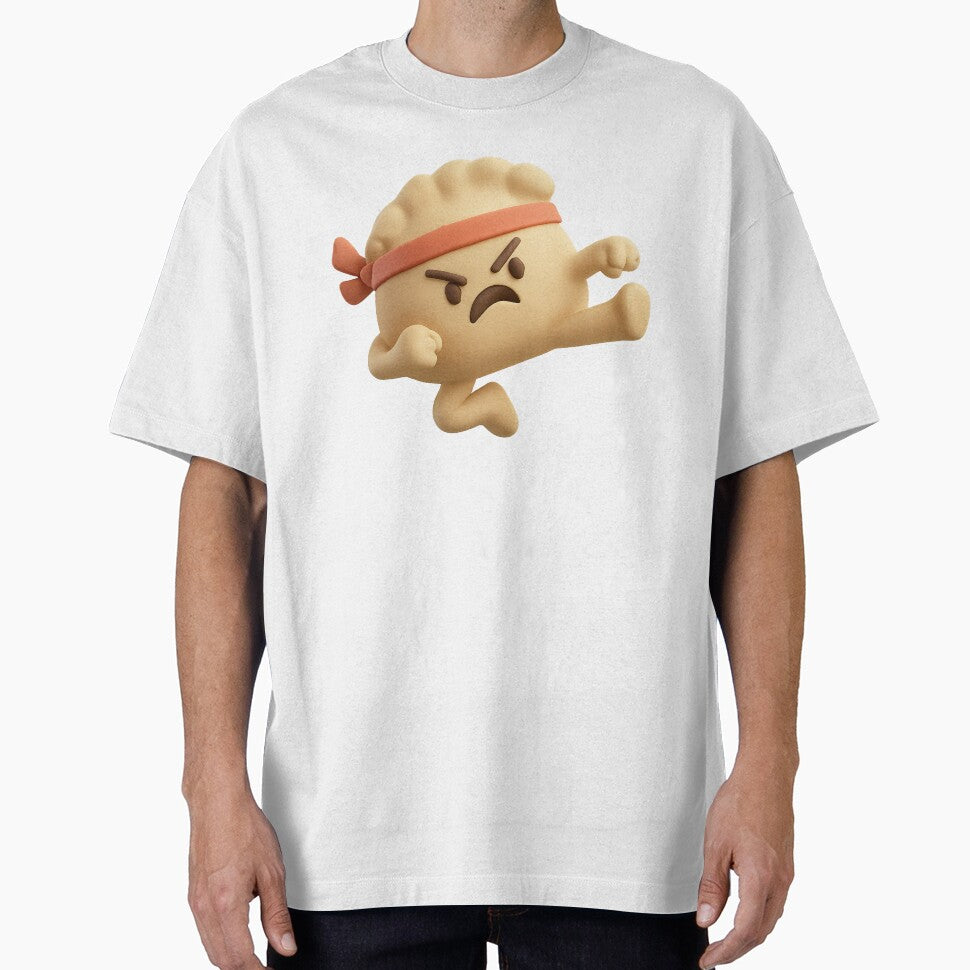 Cute Kung Fu Gyoza | Kawaii Karate Dumpling Food Character by Moons Studio