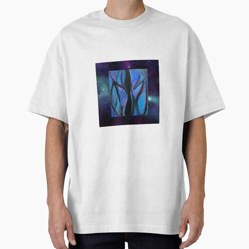 Abstract Journey through cosmic depths, blending blues by BreeTheeGoddess