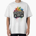 Retro Stereo Illustration Graffiti Style Artwork by Inished Productions