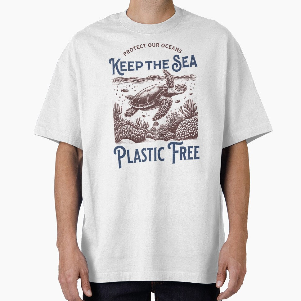 Keep the Sea Plastic Free | Ocean Conservation Design by FadedFrequency