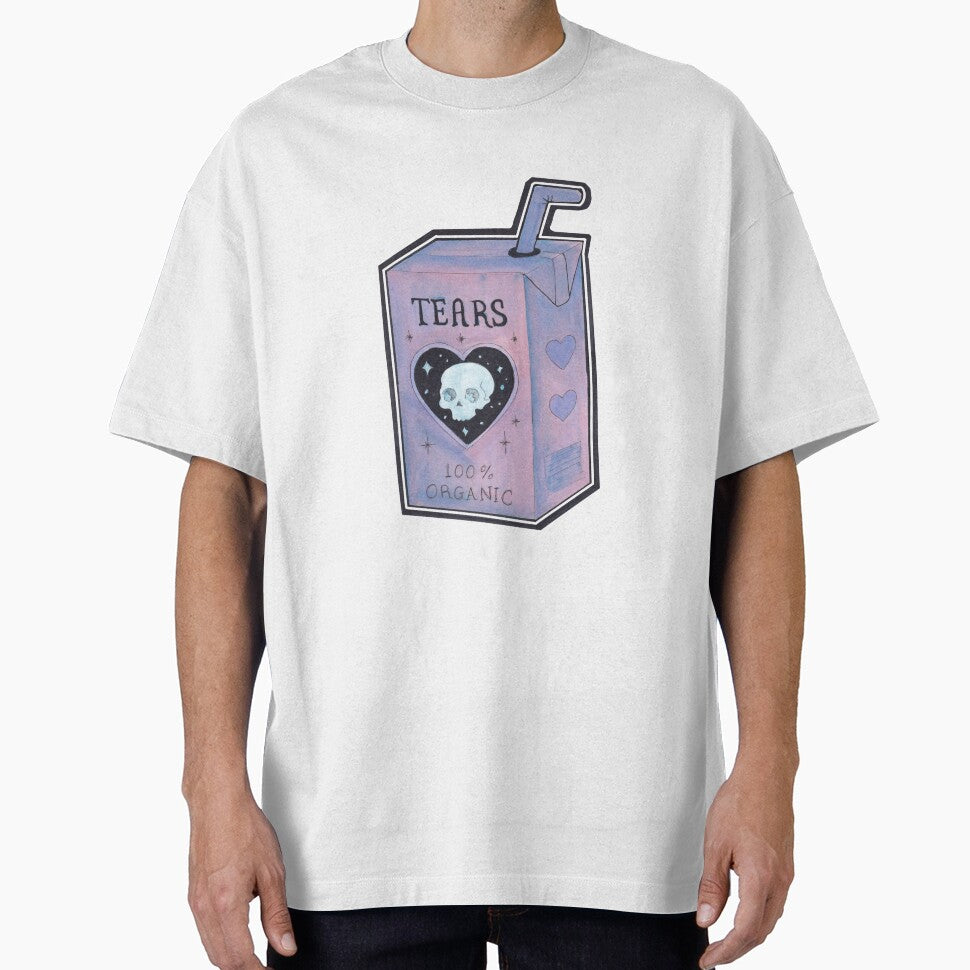 Tears Juice Box Pastel Goth — Funny Creepy Cute Sad Girl Art by Darkfully-Done