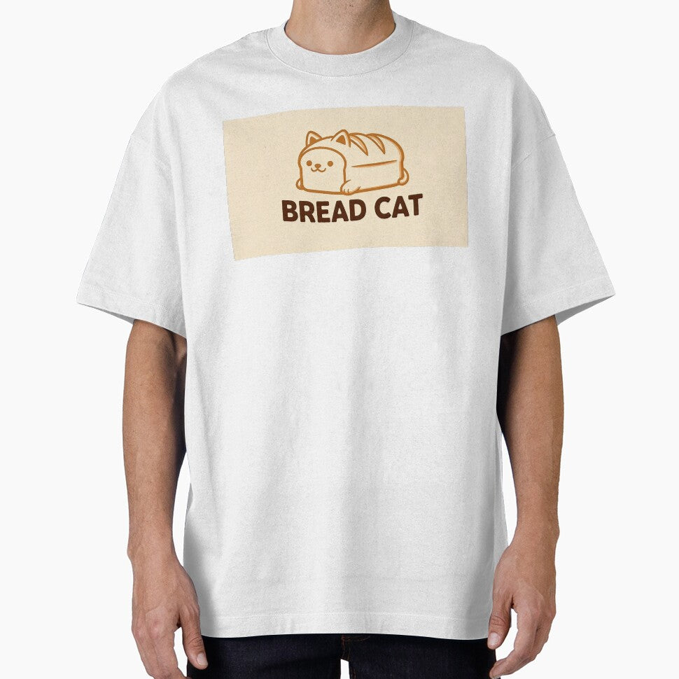 Cute Cat Bread Loaf Logo by C-Plus-Home
