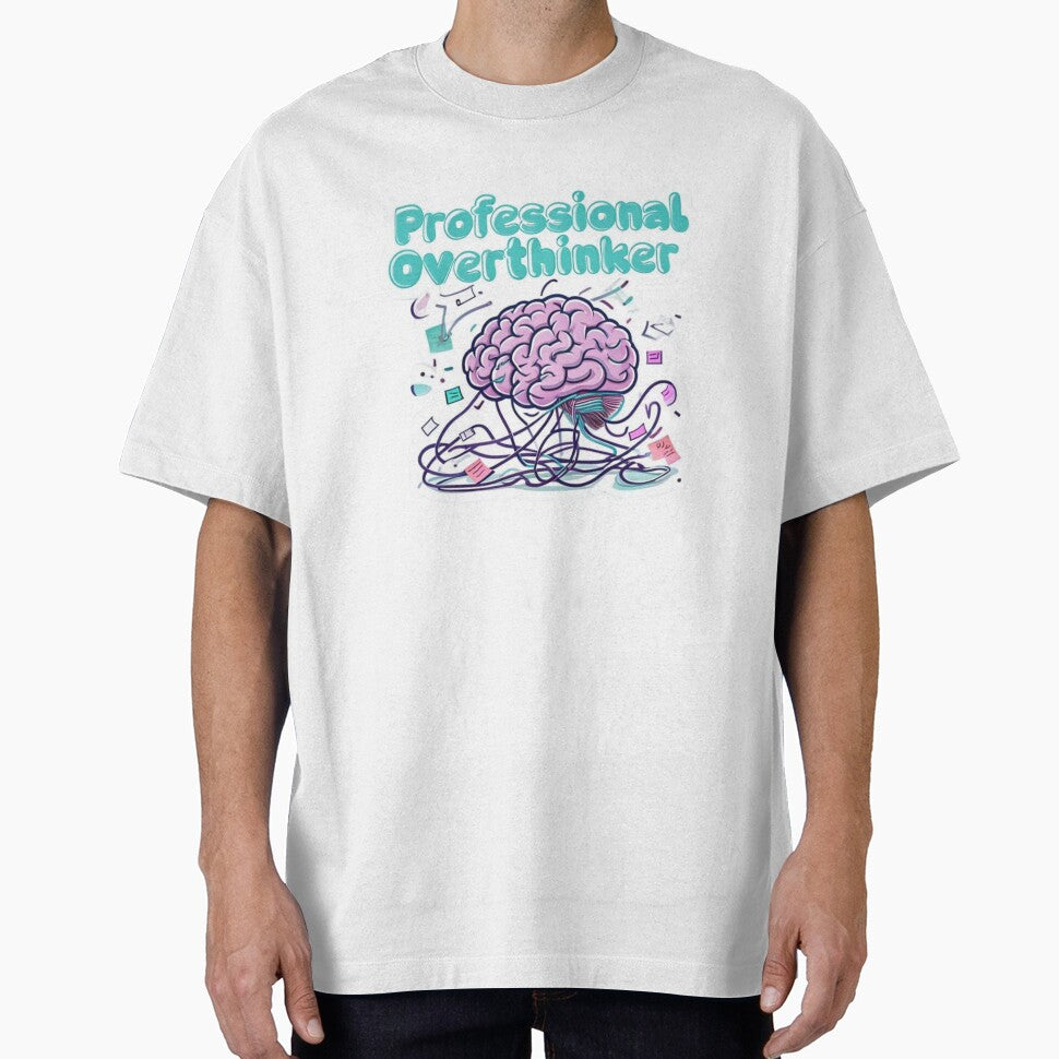 Professional Overthinker – Mental Chaos Sticker by Imaginarium of Chaos falcon88