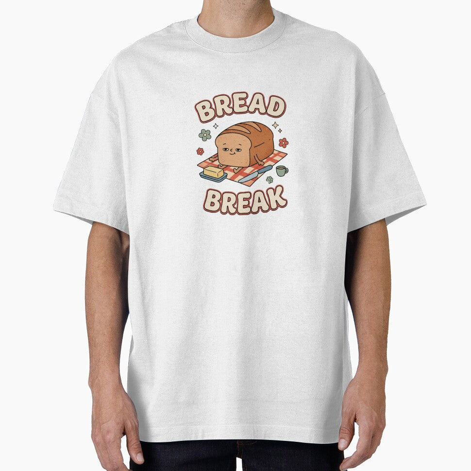 Bread Break Cute Retro Sourdough by GoofyShopp