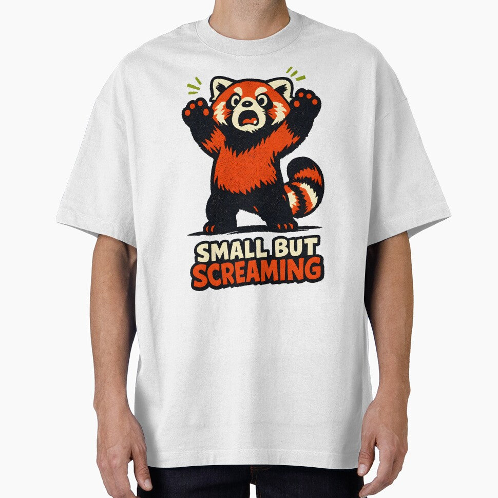 Red Panda Screaming - Small But Fierce | Anxious Humor by BeanToePets