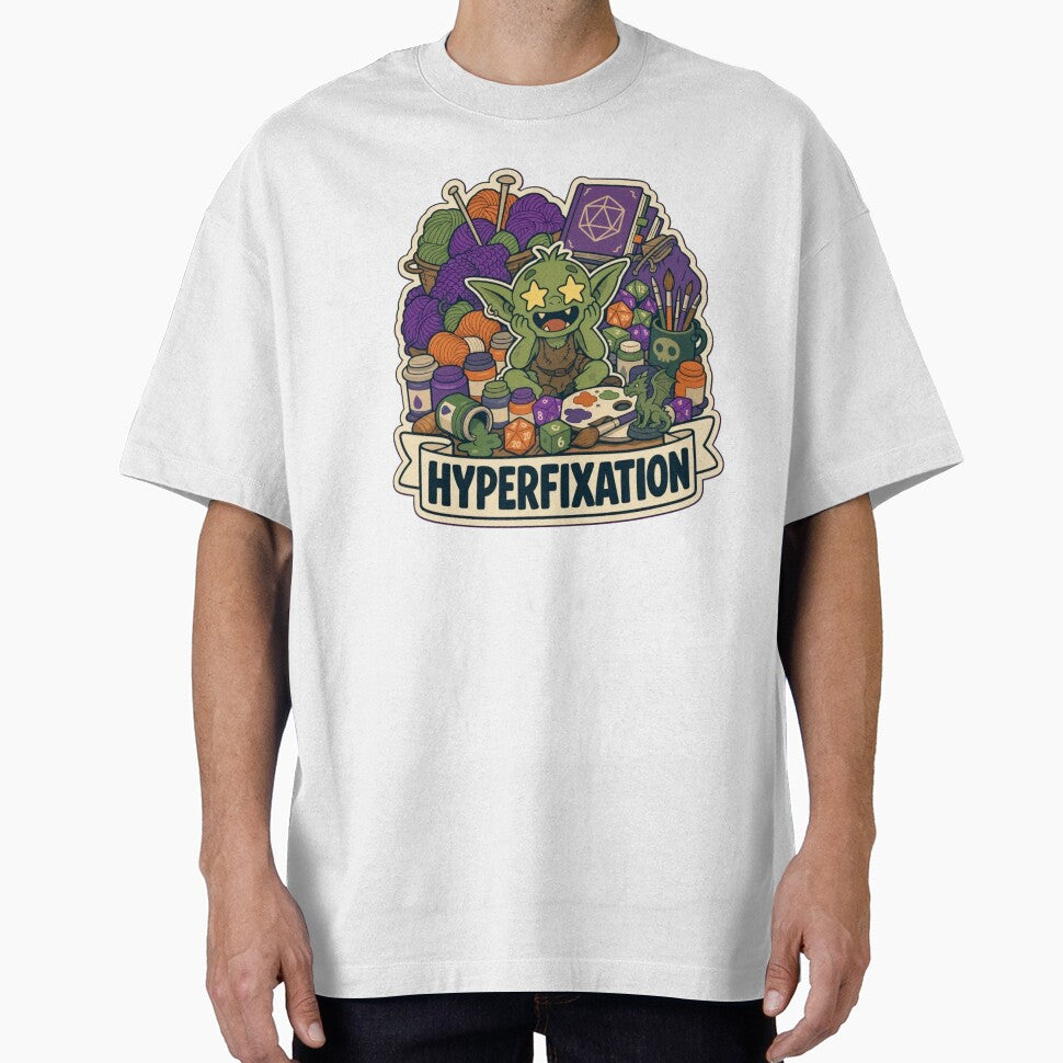 Hyperfixation Era | Funny ADHD Neurodivergent Humour Doodle by StickyGuys