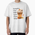 Pumpkin Chai Cozy Autumn Fall Drink Illustration Cozy fall babe Fall girl Fall guy Autumn lover by luckyhue
