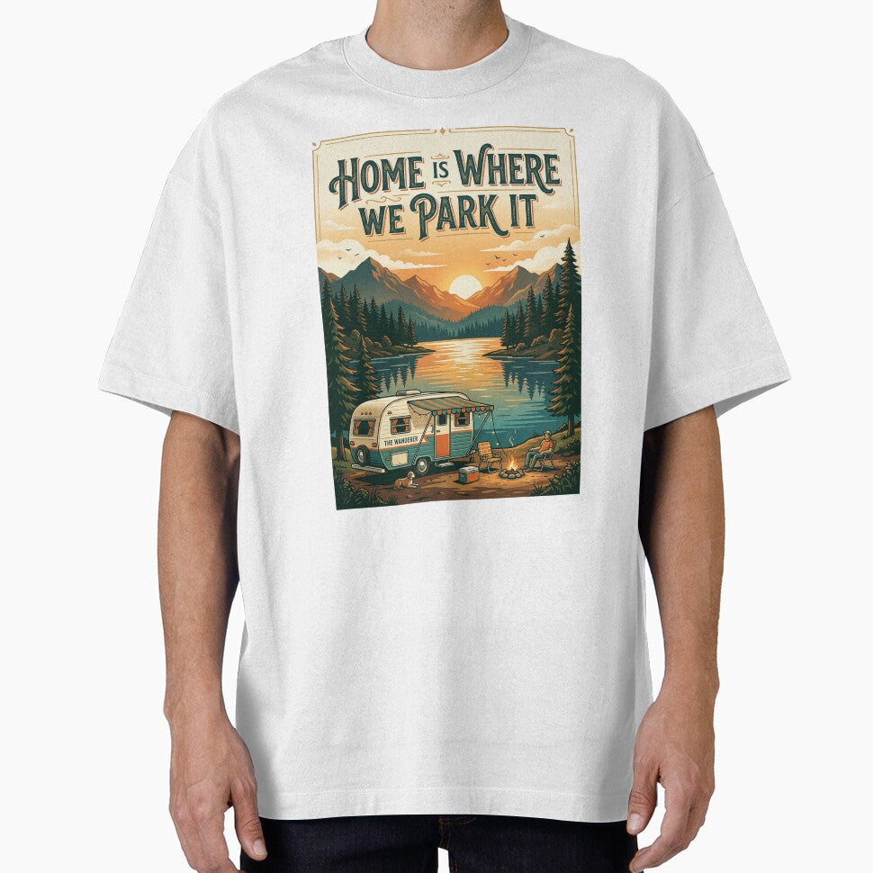 Home Is Where We Park It – RV Life Camping Design by PGRprint