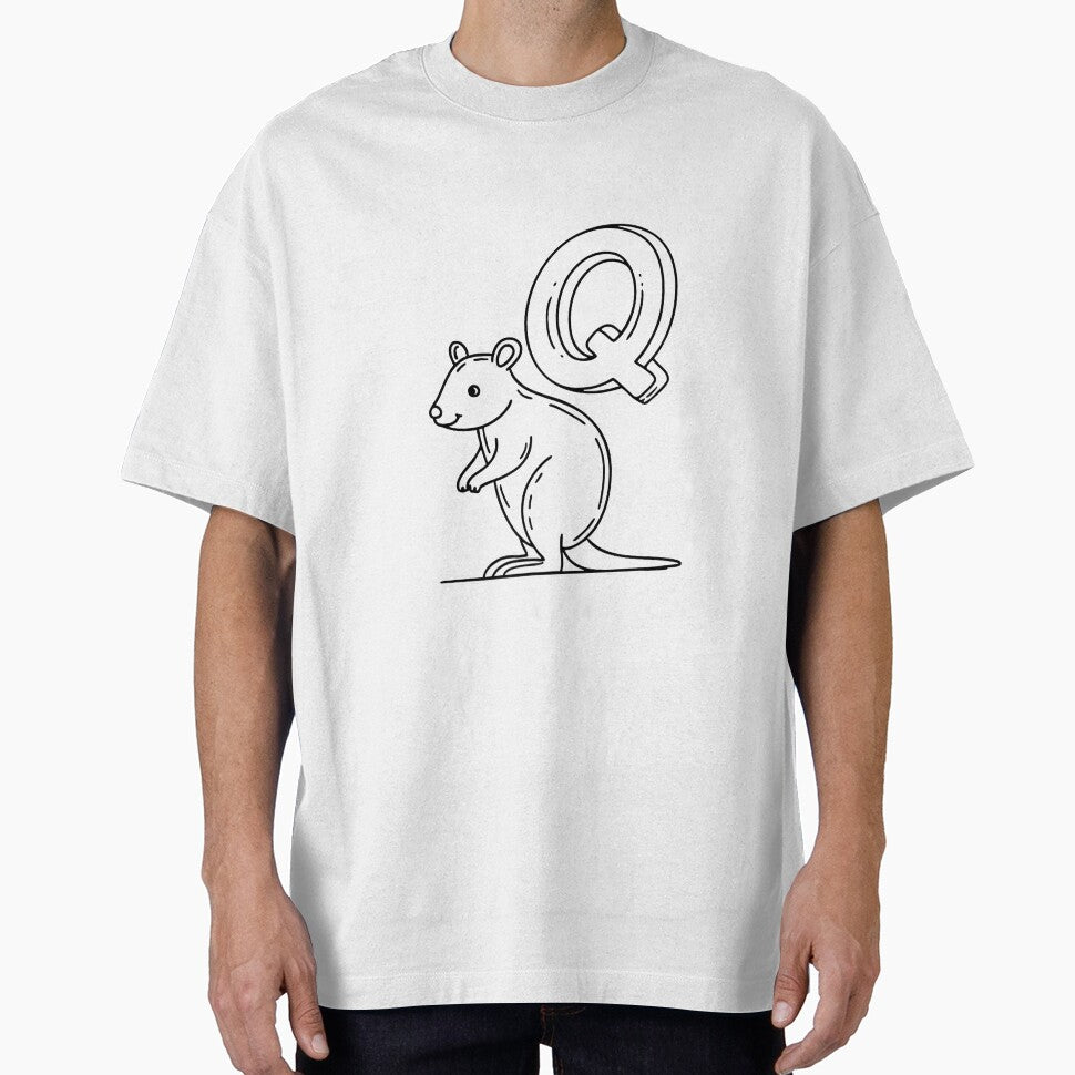 An Illustration of letter Q stand for Quokka by rasagamastore