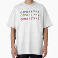 Qwerty multicolour  (available as transparent sticker set) by AwkwardBadger