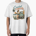 Retro Summer Coastal Cowgirl Sunset by legendaryskins