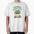 Emotional Support Plant Cute Pilea Houseplant Illustration by BobaBunny76