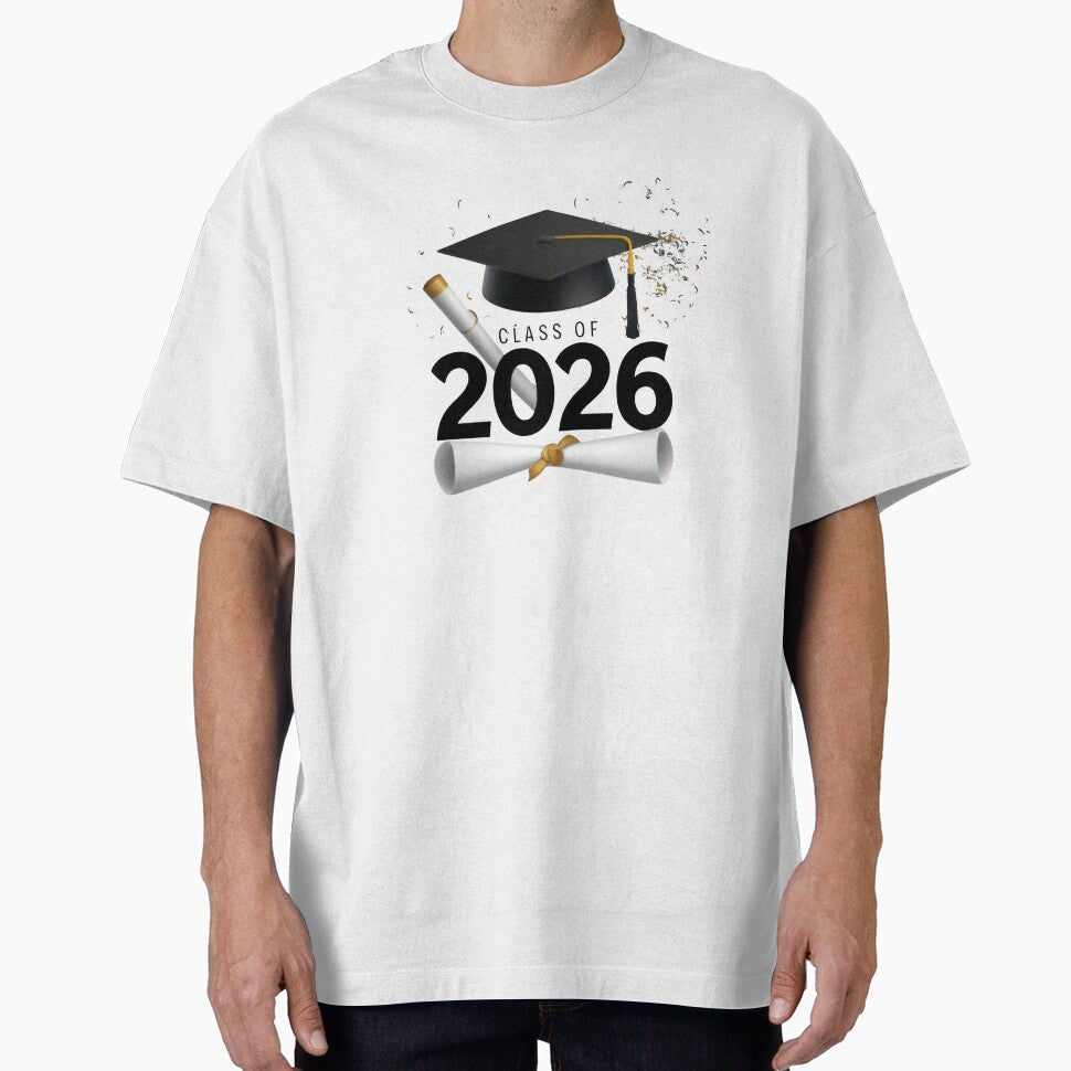 Class of 2026 Graduation Cap Diploma Senior Graduate by Zizo-DR44