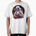 funny Halloween, pumpkin, orange, men, woman, unisex by Ewa Paszczak