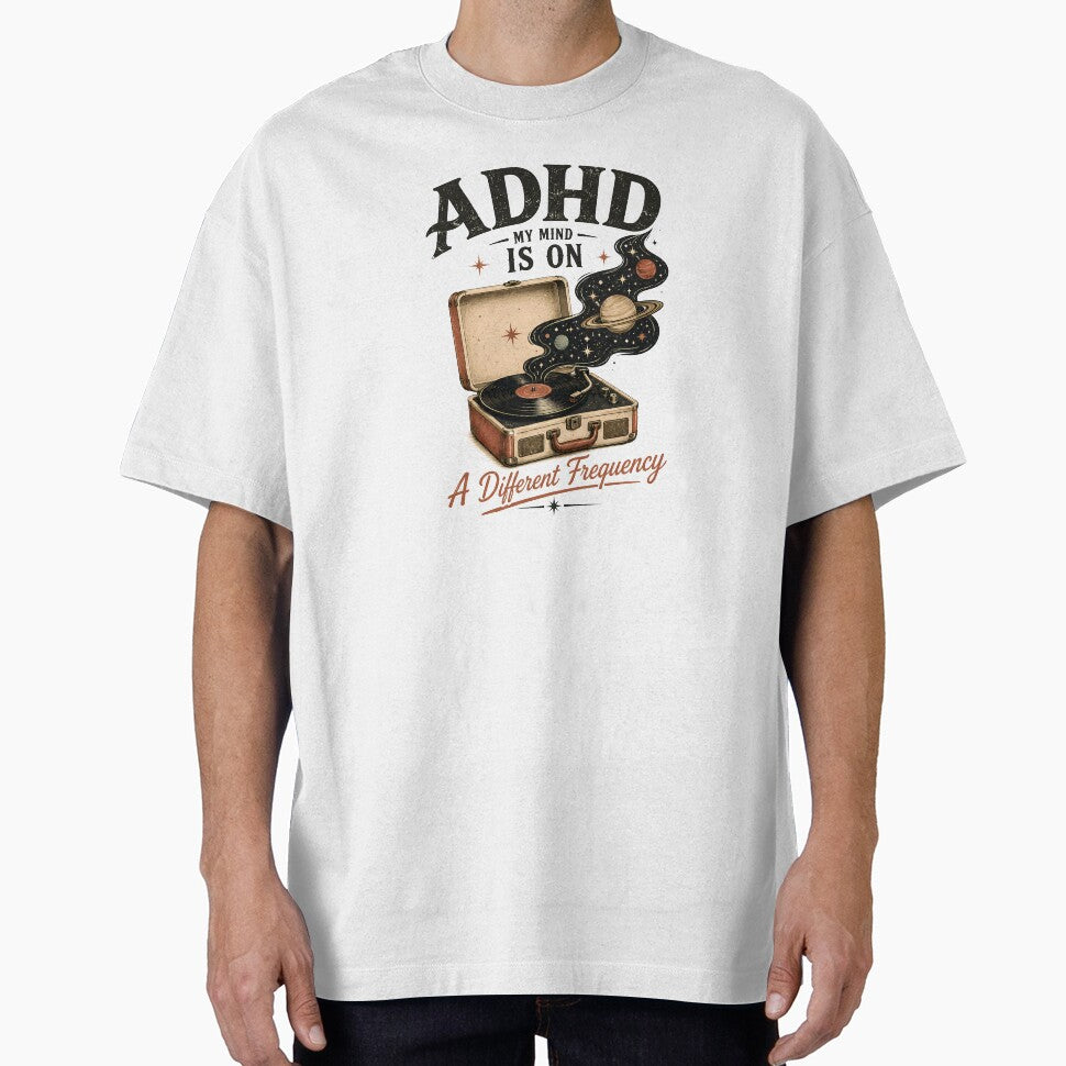 ADHD My Mind Is On Another Frequency  Neurodivergent ADHD Humor Quote by Marti’s Shop Corner