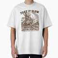 Take It Slow Snail Vintage Nature Illustration by SiarheiYur