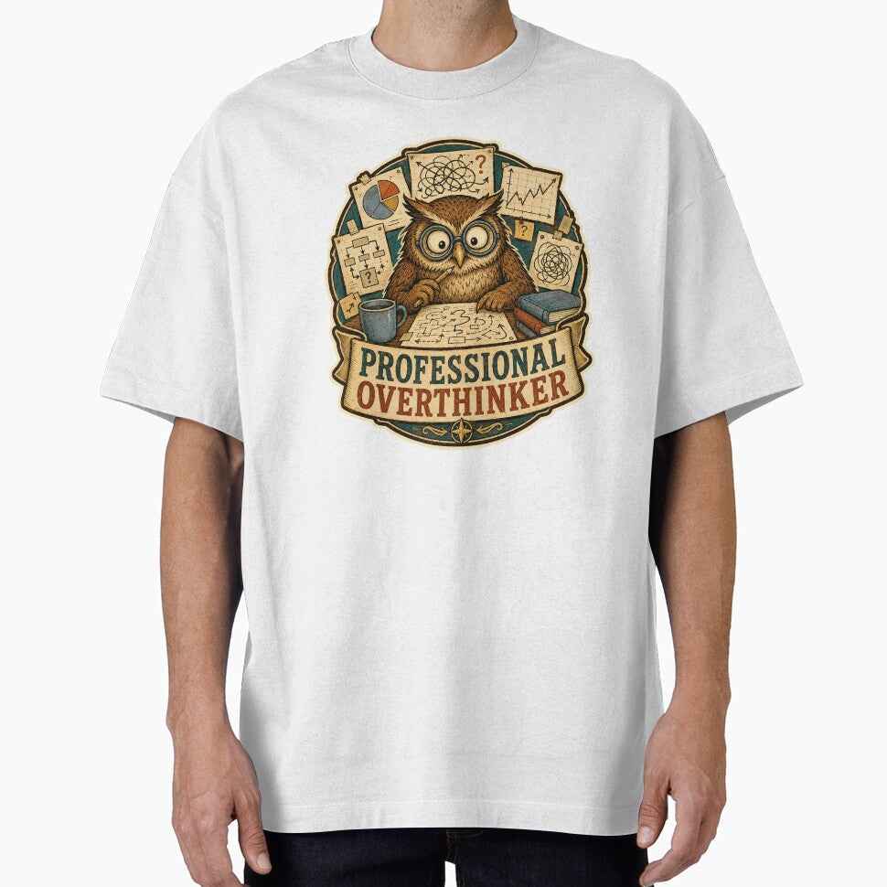 Professional Overthinker by Peak Pop Studio.