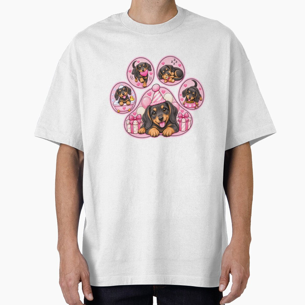 Dachshund Paw Print Celebration by TheAnimalZ00