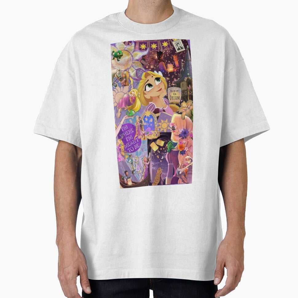 Rapunzel Tangled Dreamy Purple Aesthetic Collage | Princesscore by lilacWhim