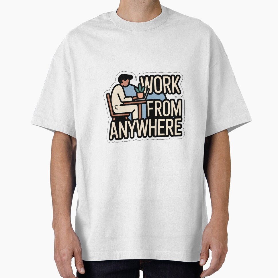 Work From Anywhere Minimalist by NiftyWrx