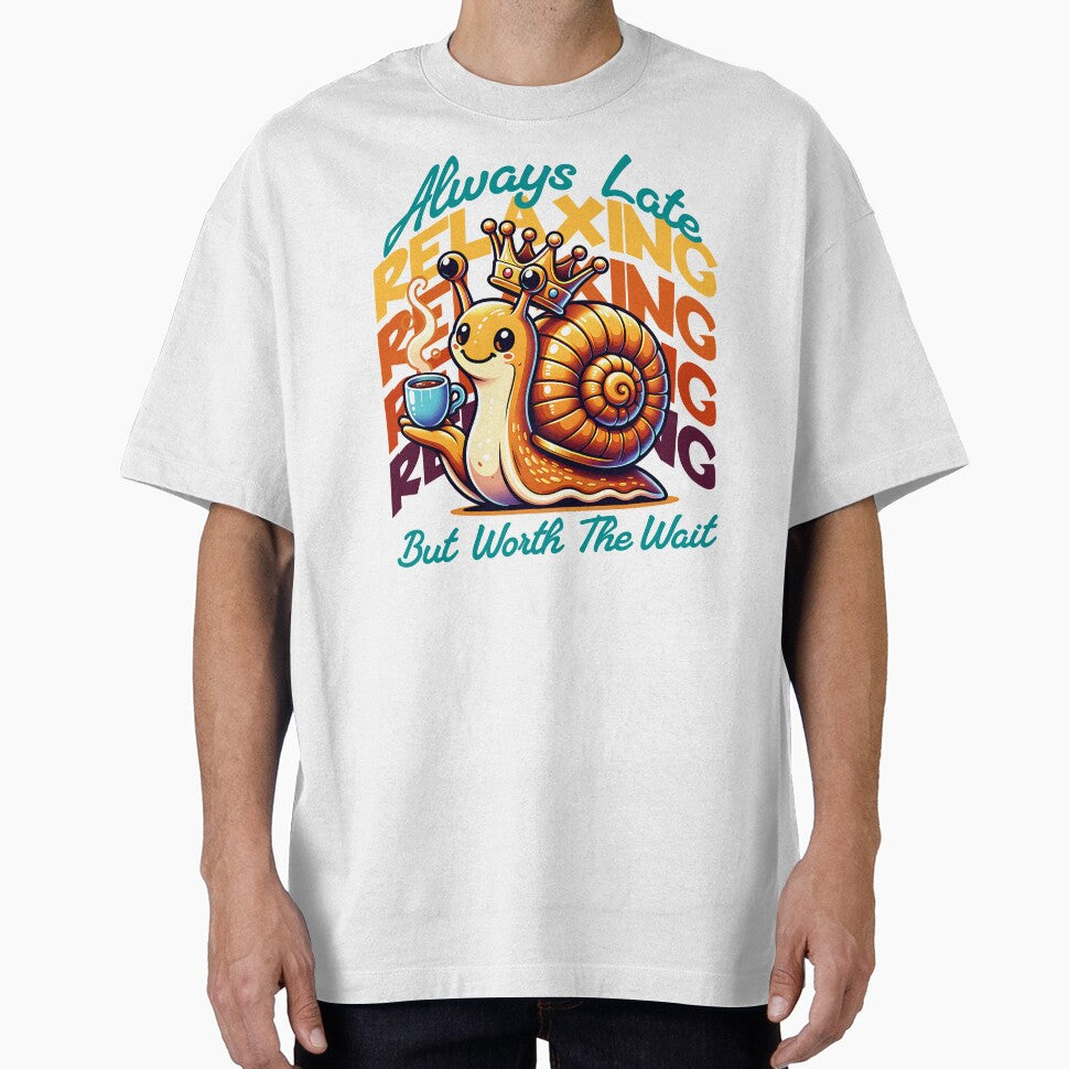 Always Late Relaxing Snail by Belarte.shop