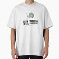 Slow Progress Is Still Progress — Snail Motivation by NEXTFORMSTUDIO