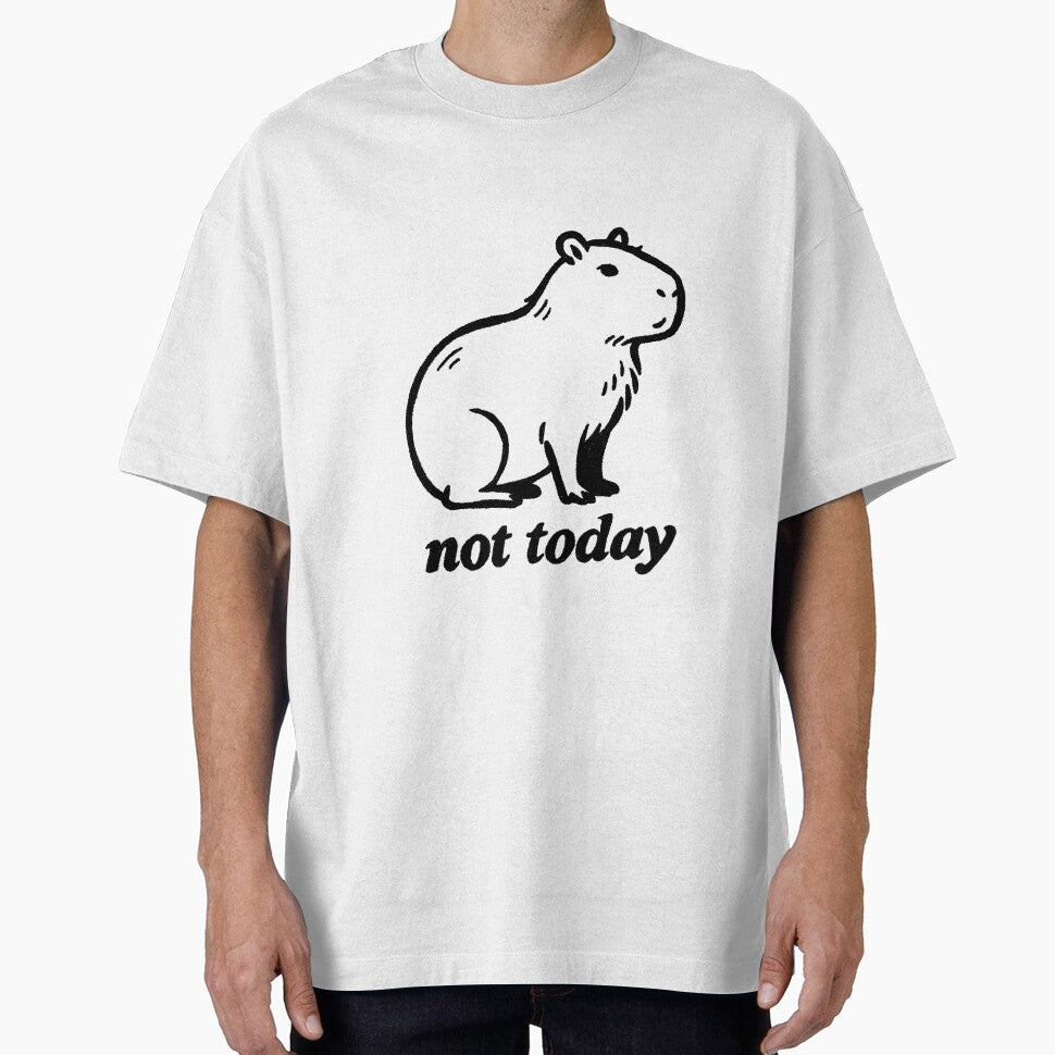 Not Today Capybara by SugarCore