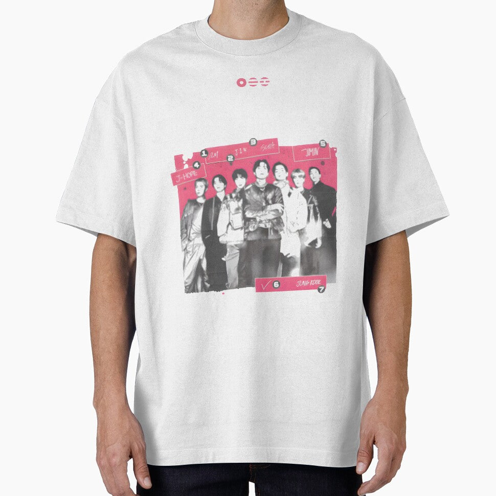 Bts Arirang Retro Grunge Member Collage by Luca83Henry