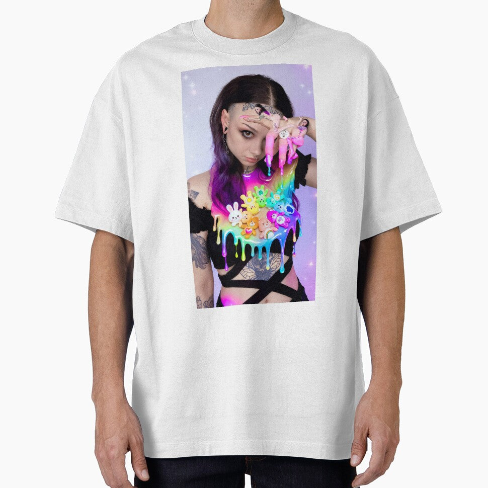 Psychedelic Kawaii Goth: Zheani Alternative Pop Art by y2kponyclub