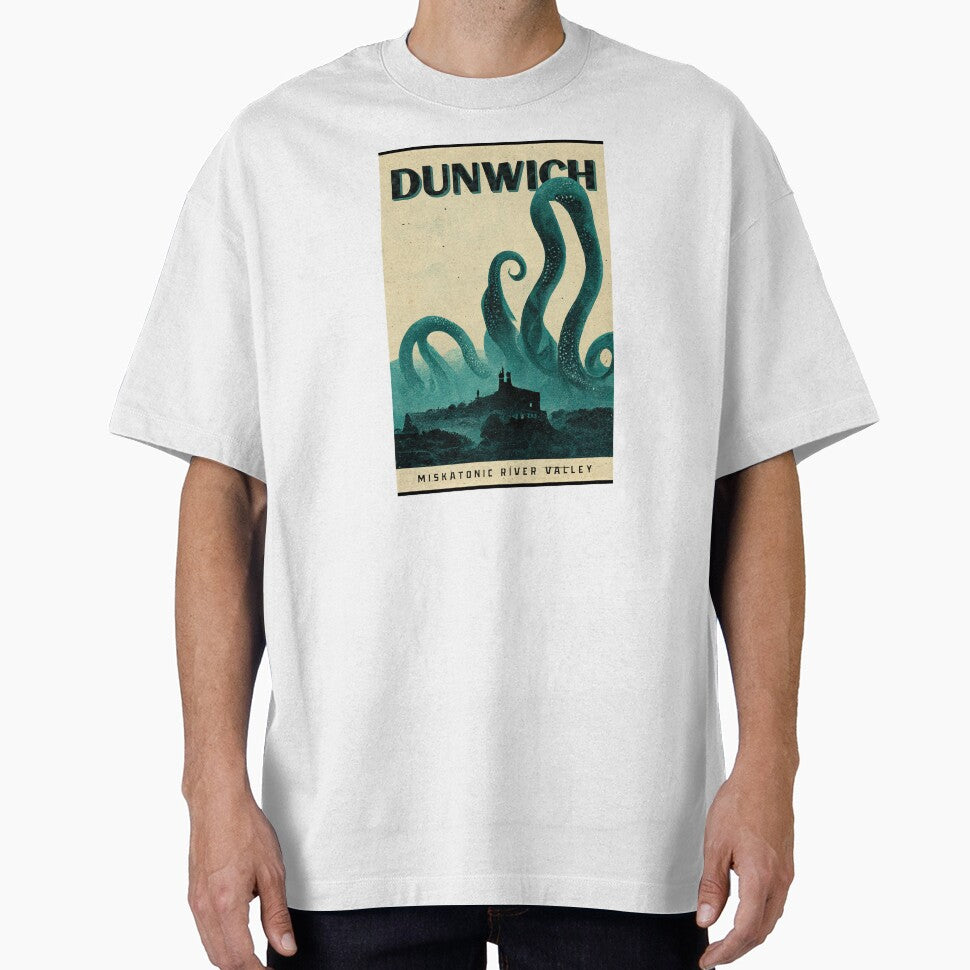 Dunwich. Vintage Lovecraftian Travel Poster by Wavesbender