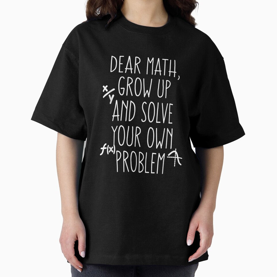 Funny Math Shirt for Teen Girls Tween Women Teacher College by helamanhudayfi