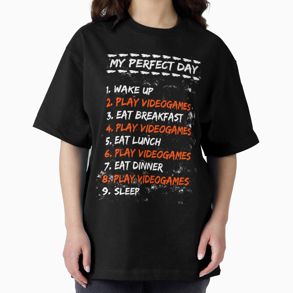 My Perfect Day Videogames, Gamer Gift by FNStuff