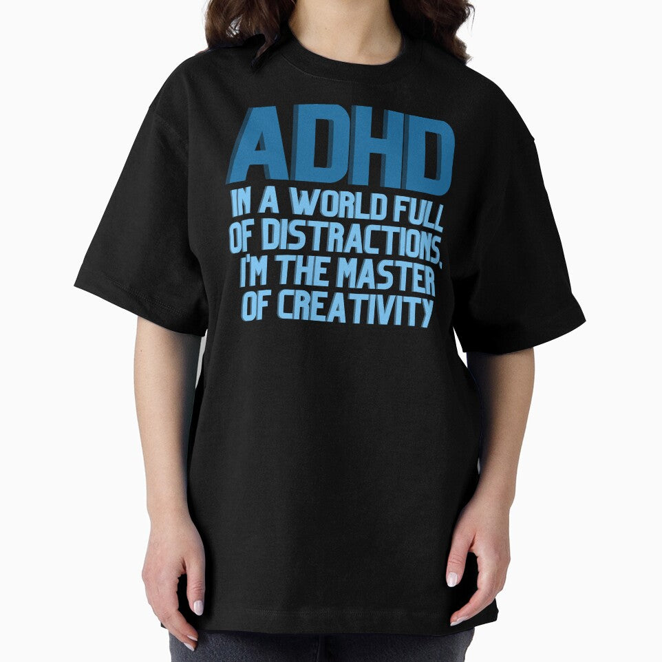 ADHD In a World Full of Distractions BLUE by ElectraW