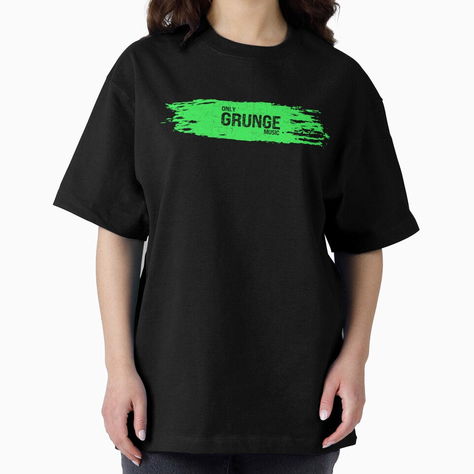 Only Grunge Music (green)- ideal gift for grunge fans by ArtYourStyle