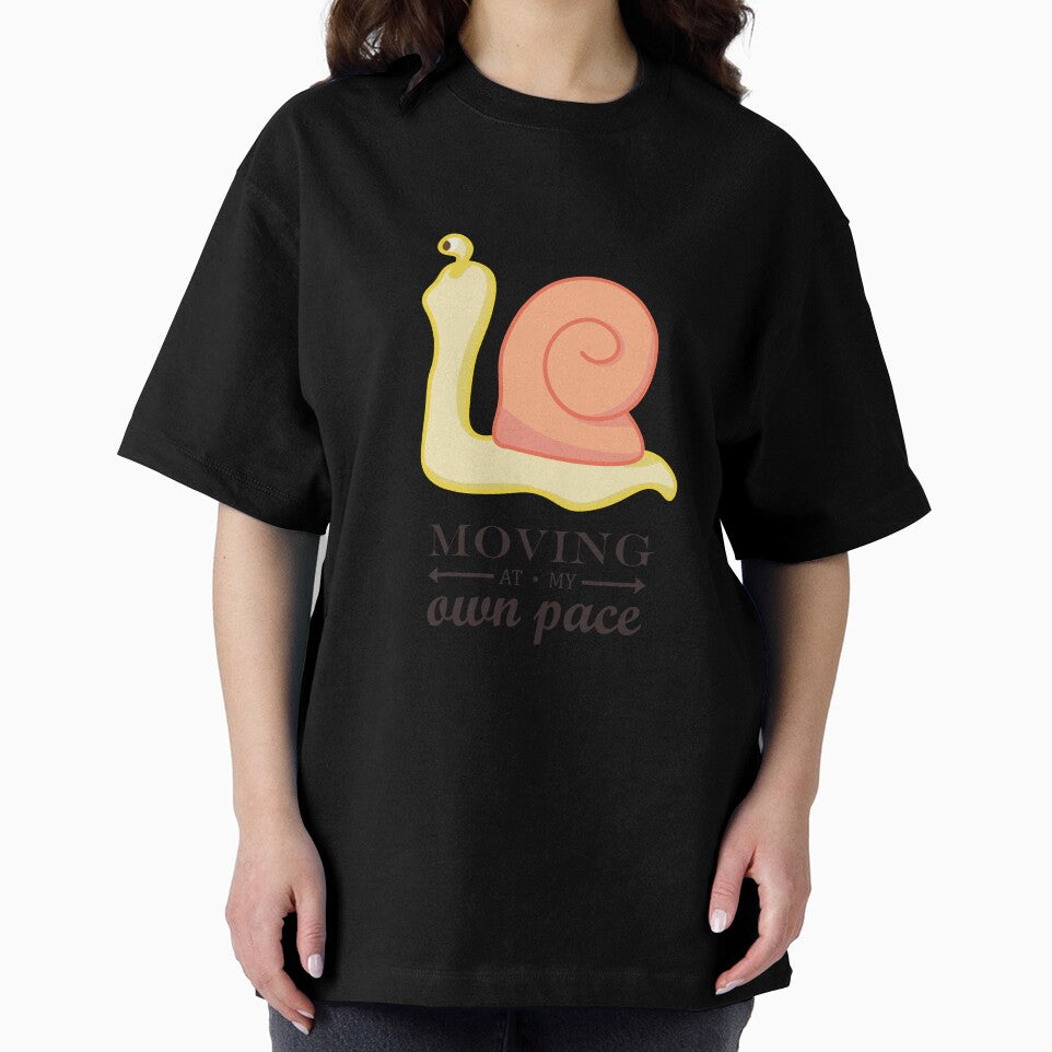 Moving at My Own Pace Snail by Lizzy Fern Studios