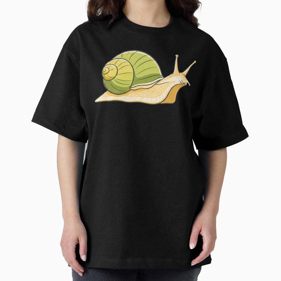 Slow Progress Snail – Calm Low Energy Animal Illustration by AdicretorDesign