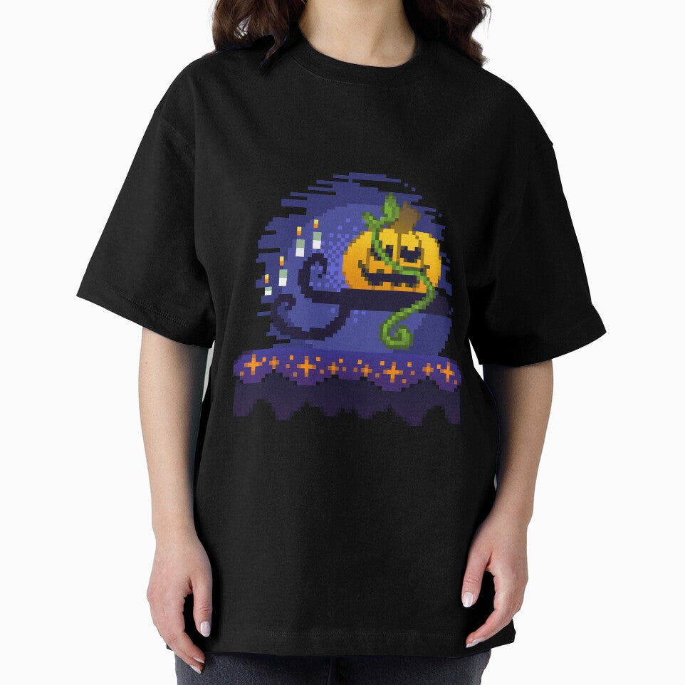 Pixel Art - Candle Pumpkin by Kaiko-Roku