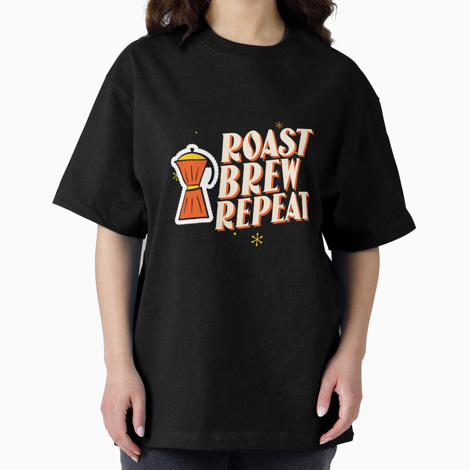 Roast Brew Repeat Coffee Roasters Coffee by LamountTees