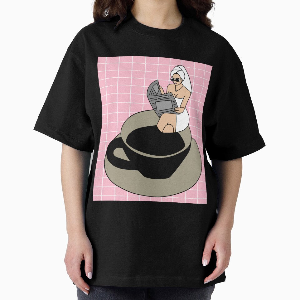 Coffee Cup Bathing Drinking Crazy by flofin