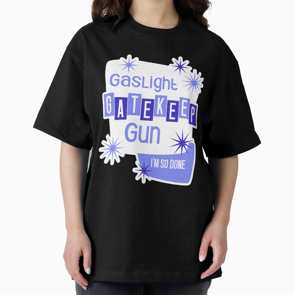 50's Blue Gaslight, Gatekeep, Gun by ShortcakeSketch