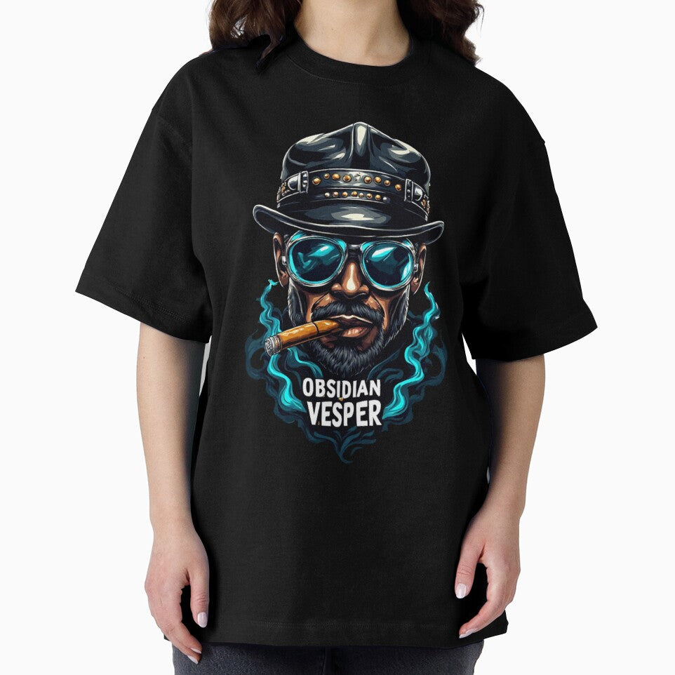 Obsidian Vesper Classic - Premium Enamel Rebel Art by Shift-Bloom