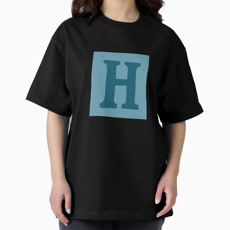 Letter H - Colorful Cutout Paper Collage Alphabet Initial by uncoXab