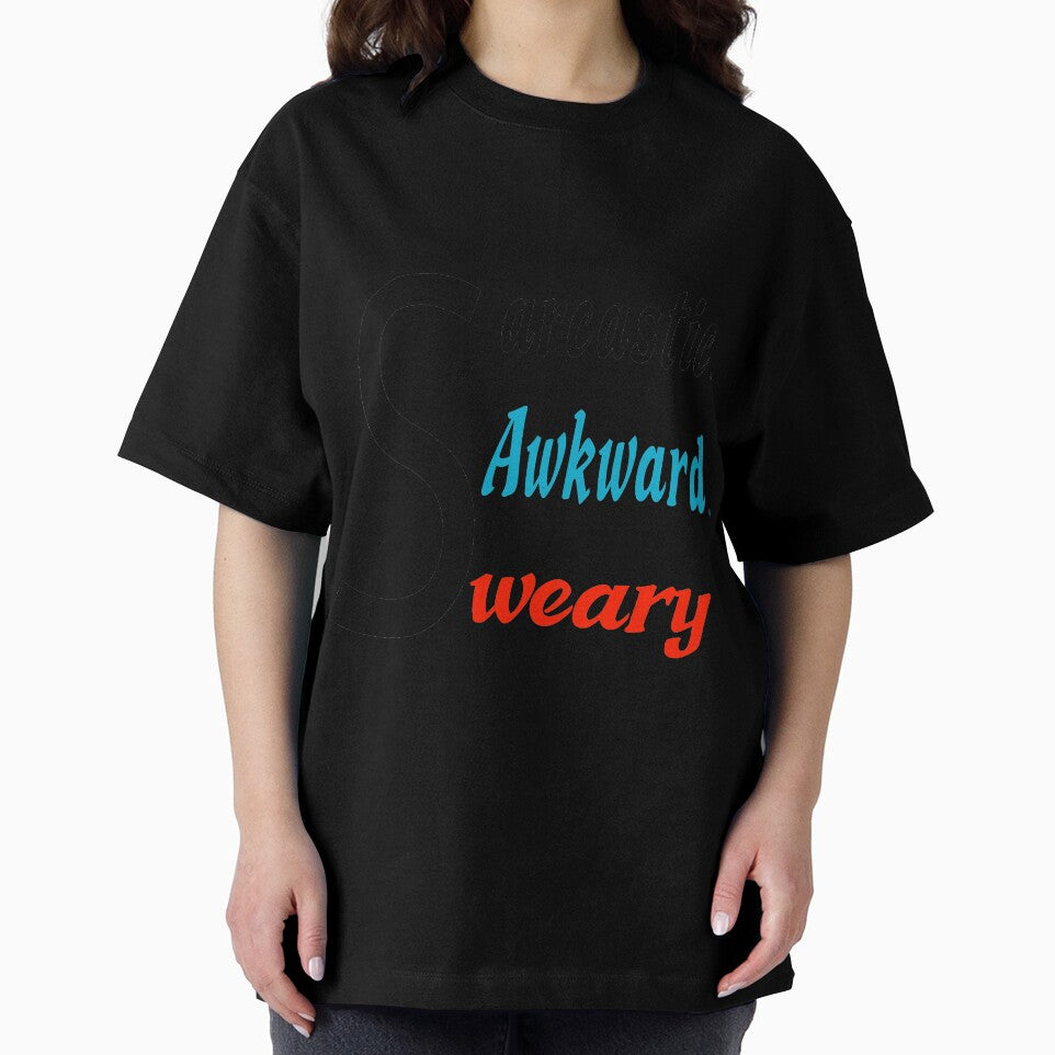 Sarcastic. Awkward. Sweary. gift for mom gift for dad by darishoping