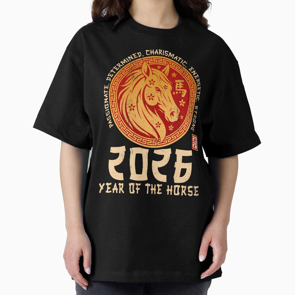 Year Of The Horse Chinese Lunar New Year 2026 Zodiac Horse by BeulahJoseph