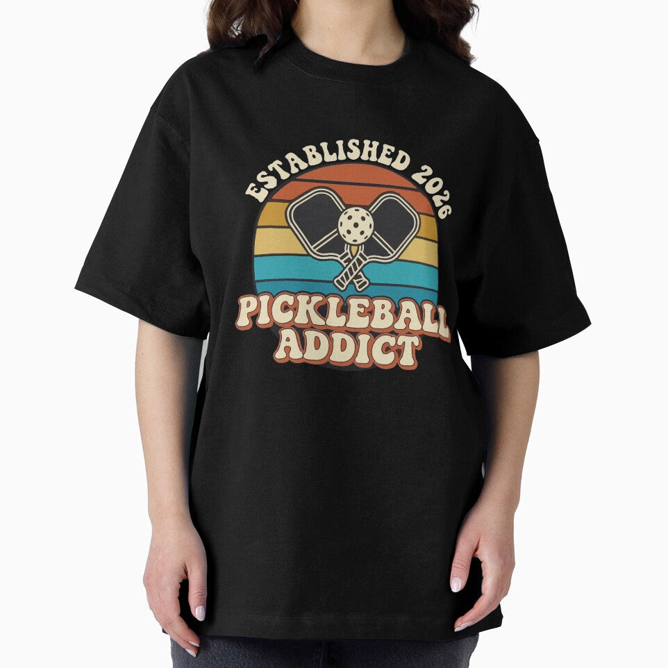 Retro Vintage Pickleball Addict - Established 2026 Sport by vlahstudio