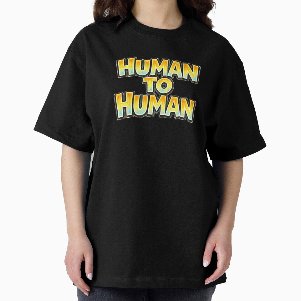 HUMAN TO HUMAN – hand drawn childlike typography by Mac Sketches