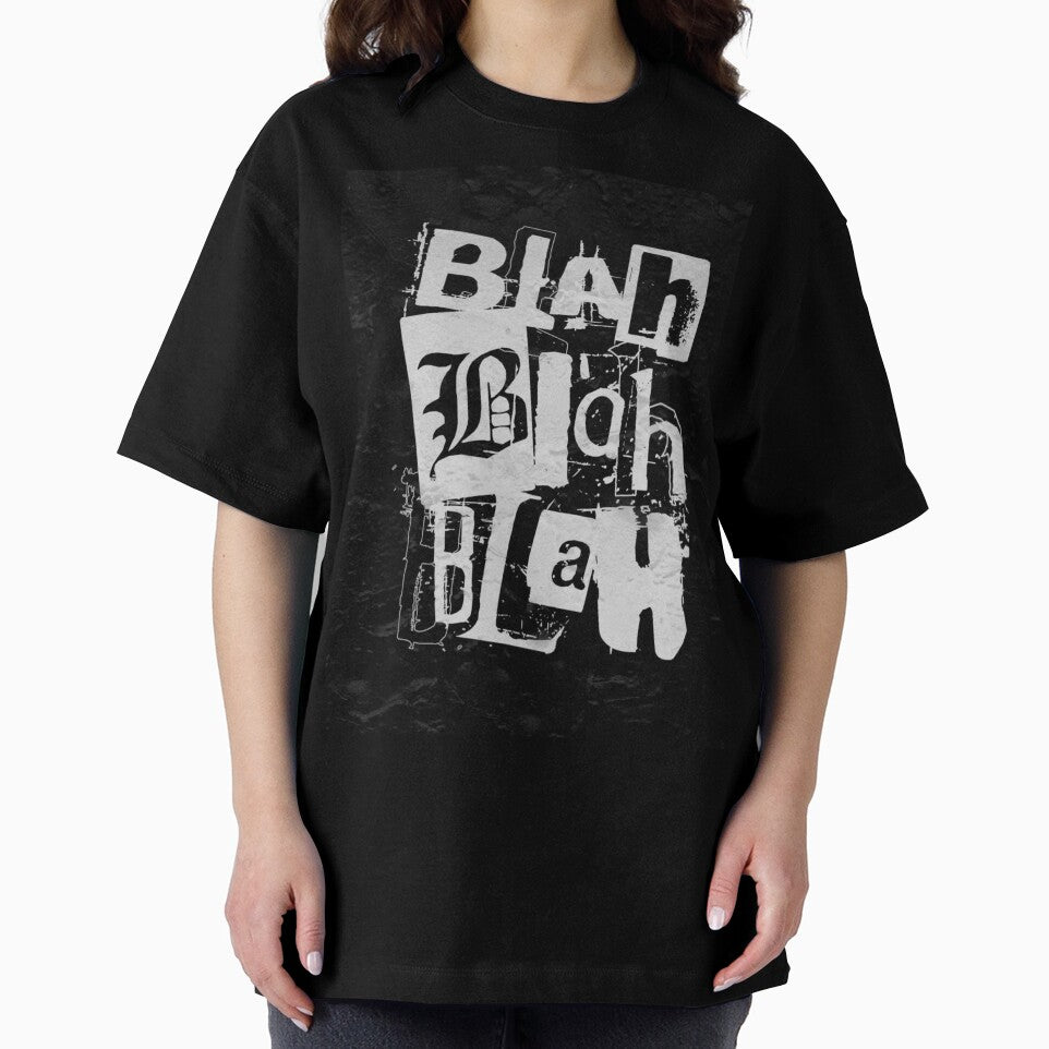 Blah Blah Blah – Ransom Collage Type by Adronia