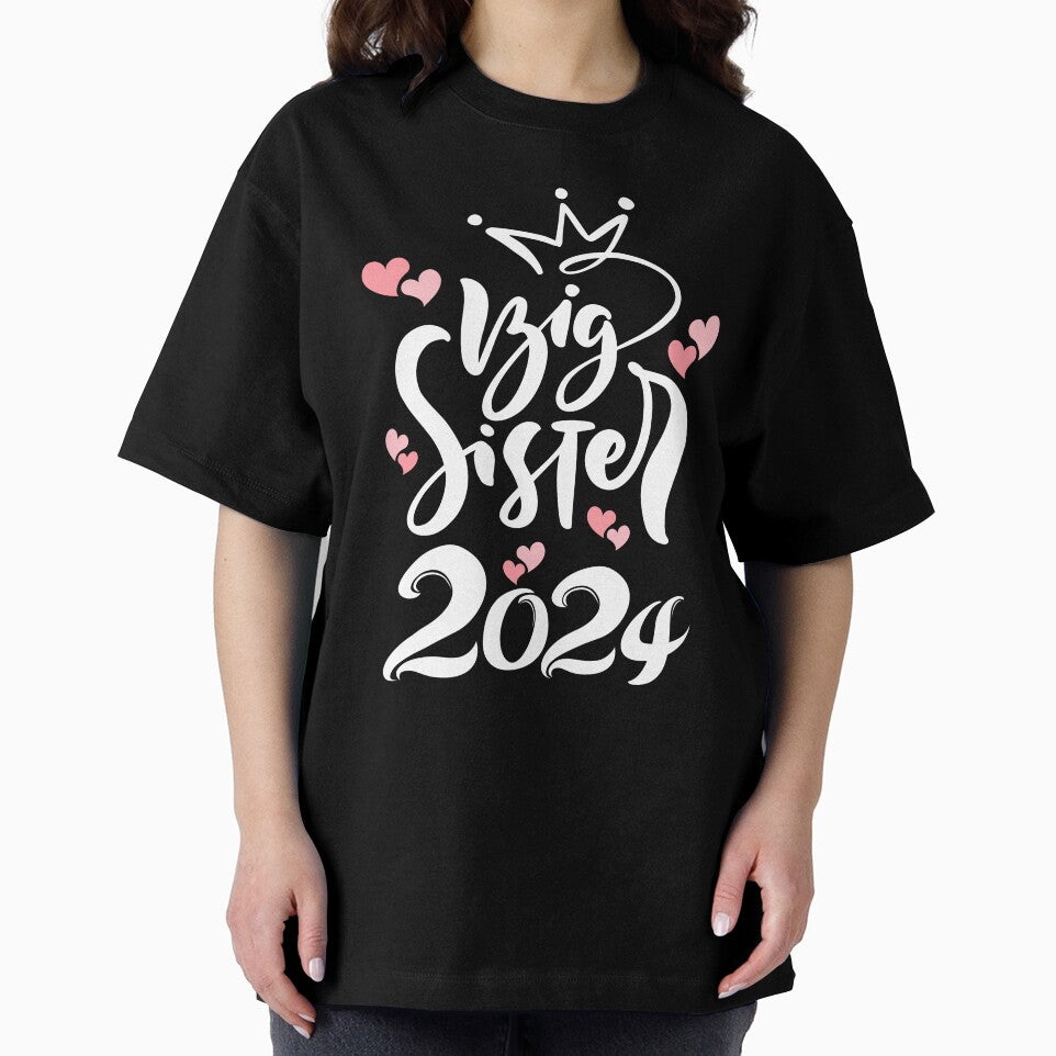 Big sister 2024 cute writing and pink hearts by Lady-Frost