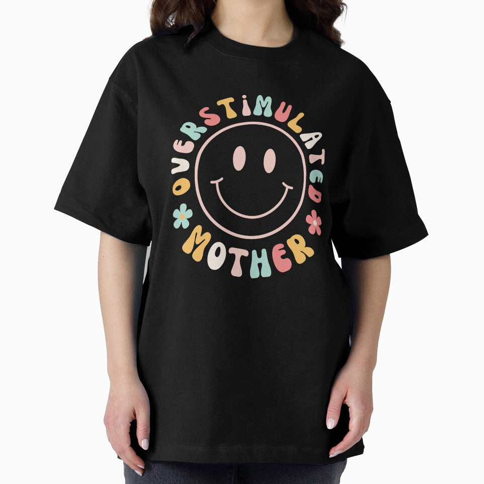 Groovy Overstimulated moms club funny mother humor cute mama by snowry